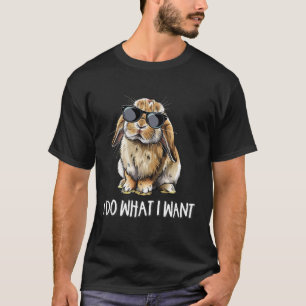Tu, was ich Mini Holland Lop Bunny Rabbit Lover Ge T-Shirt