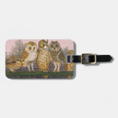 Tu-Whit Tu-whooing Gepäckanhänger (Vorderseite horizontal)