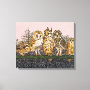 Tu-Whit Tu-whooing Leinwanddruck