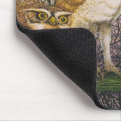 Tu-Whit Tu-whooing Mousepad (Ecke)