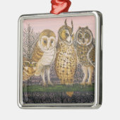 Tu-Whit Tu-whooing Ornament Aus Metall (Links)