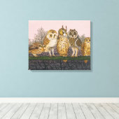 Tu-whit Tu-whowing Leinwanddruck (Insitu (Holzboden))