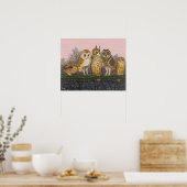 Tu-whit Tu-whowing Poster (Küche)