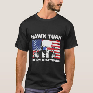Tuah Spit auf dieser Thang Trump 2024 US-Flagge Am T-Shirt