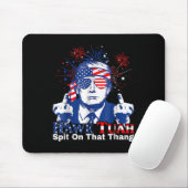 Tuah Spit über dieses Thema Präsident 2024 Männer Mousepad (Mit Mouse)