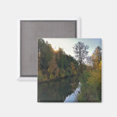 Tualatin-Fluss, Oregon Magnet (Vorderseite/Rückseite)