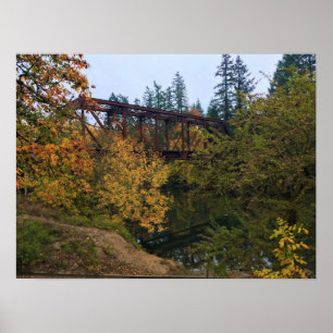 Tualatin-Fluss, Oregon Poster