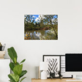 Tualatin-Fluss, Oregon Poster (Heimbüro)