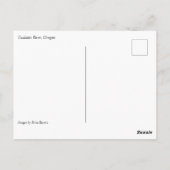 Tualatin-Fluss, Oregon Postkarte (Rückseite)