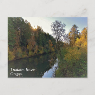 Tualatin-Fluss, Oregon Postkarte