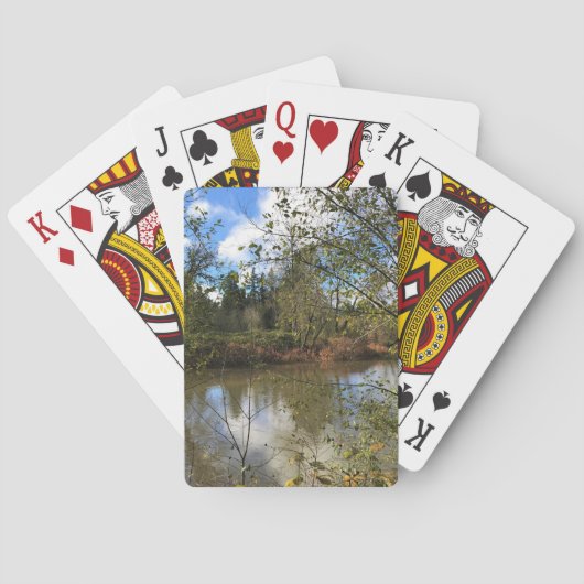 Tualatin-Fluss, Oregon Spielkarten (Rückseite)