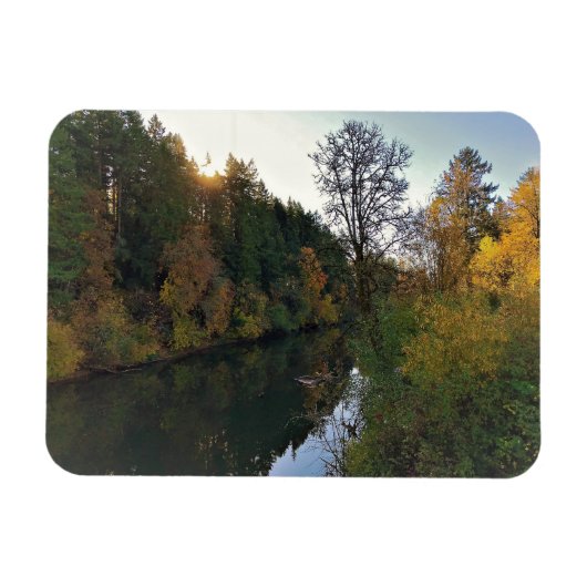 Tualatin River, OR Magnet (Horizontal)