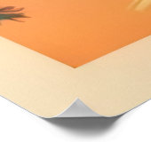 Tuamotu, Französisch-Polinesien, Reisen Poster (Ecke)