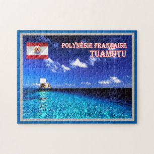 Tuamotu - Französisch-Polynesien - Panorama - Puzzle