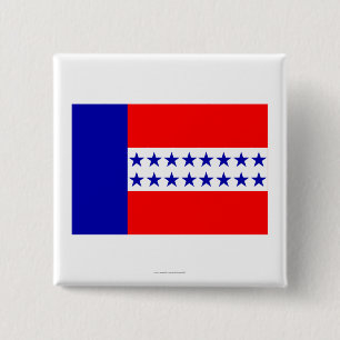 Tuamotu Insel-Flagge Button