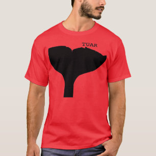 TUAR die tödlichen Wale Schwanz Flöte T-Shirt