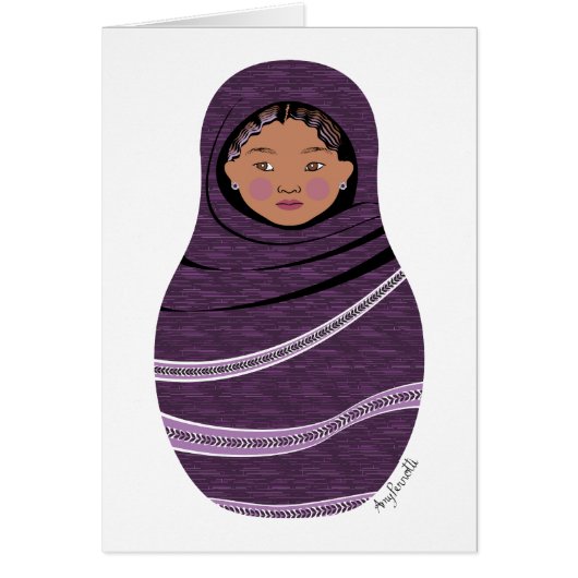 Tuareg Matryoshka Card (Vorne)