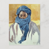 Tuareg Tribesman Timbuctoo 1991 Postkarte (Vorderseite)