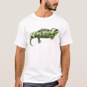 Tuatara Grün T-Shirt (Vorderseite)