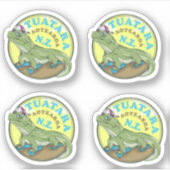 Tuatara Neuseeland Aotearoa Aufkleber (Vorderseite)