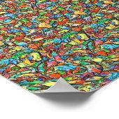 Tub Goat - Versteckter 3D-Druck Poster (Ecke)