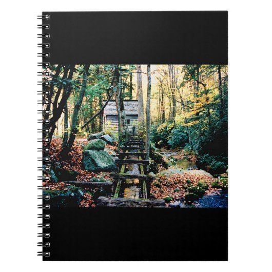 Tub Mill Bathed in Sunshine Notizblock (Vorderseite)