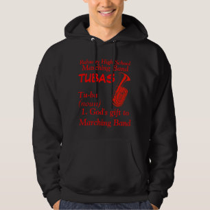 Tuba01-08, Rahway Highschool, Blaskapelle, T… Hoodie