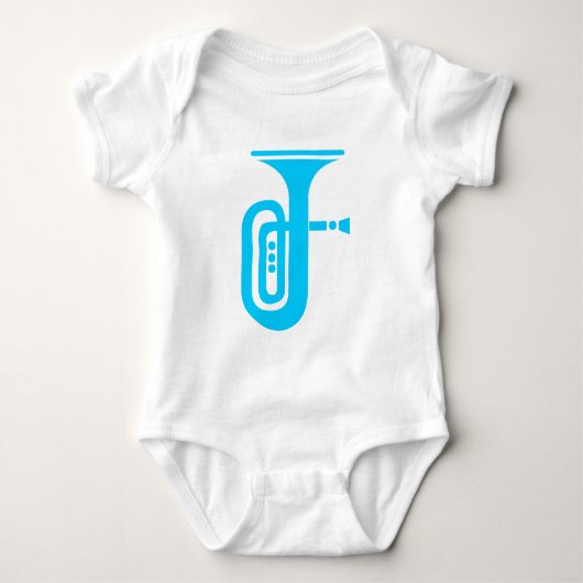 Tuba Baby Strampler (Vorderseite)