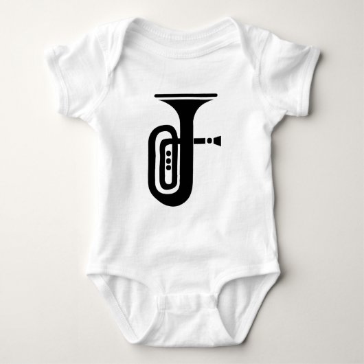 Tuba Baby Strampler (Vorderseite)