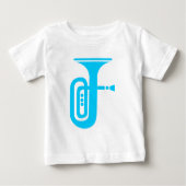 Tuba Baby T-shirt (Vorderseite)