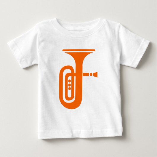 Tuba Baby T-shirt (Vorderseite)