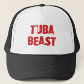 Tuba Beast Hat Truckerkappe (Vorderseite)