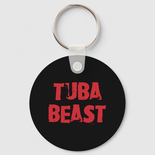 Tuba Beast Schlüsselanhänger (Vorderseite)