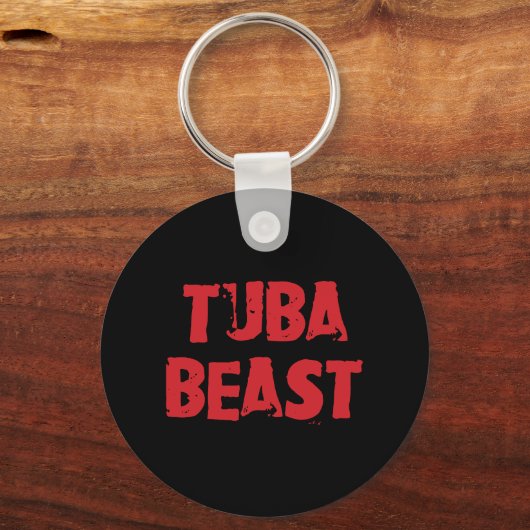 Tuba Beast Schlüsselanhänger (Vorderseite)