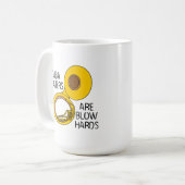 Tuba Blow Hards Kaffeetasse (Vorderseite Links)