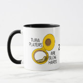 Tuba Blow Hards Tasse (Links)