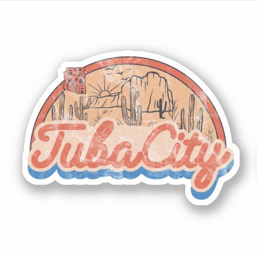 Tuba City, Arizona Aufkleber (Vorderseite)