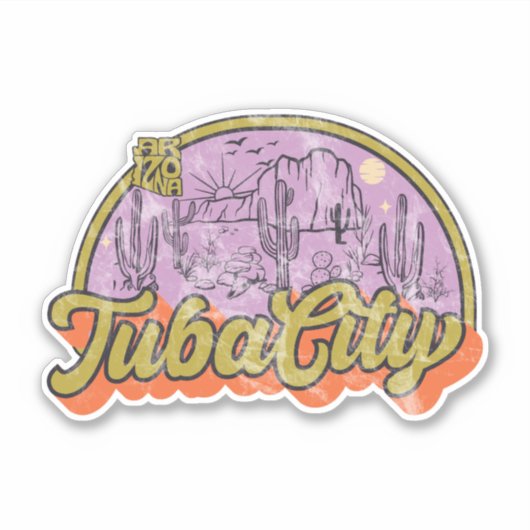 Tuba City, Arizona Aufkleber (Vorderseite)