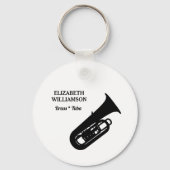 TUBA Class of 2027 Marching Band Keychain Schlüsselanhänger (Rückseite)