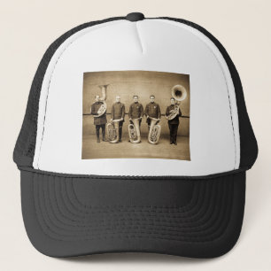 Tuba-Cops (Sepia) Truckerkappe