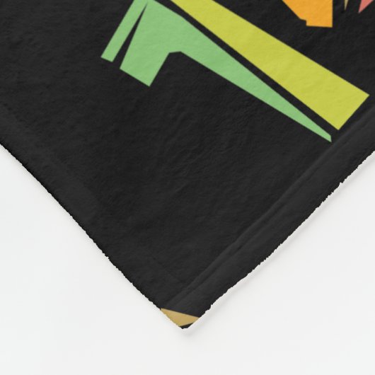 Tuba Cracked Text Fleecedecke (Ecke)