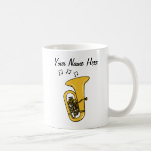 Tuba Custom Tasse Tubaist Brass Musician Gift