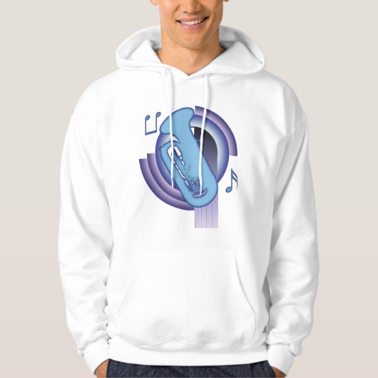 Tuba Deco2 Hoodie (Vorderseite)