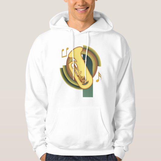 Tuba-Deko Hoodie (Vorderseite)