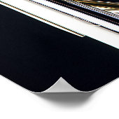 Tuba-Foto Poster (Ecke)