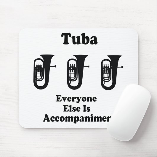 Tuba-Geschenk Mousepad (Mit Mouse)