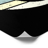 Tuba-Geschenk, Retro-Tuba-Spieler, Orchester Poster (Ecke)