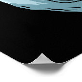 Tuba Gift Astronaut Marching Band Music Sousaphon Poster (Ecke)