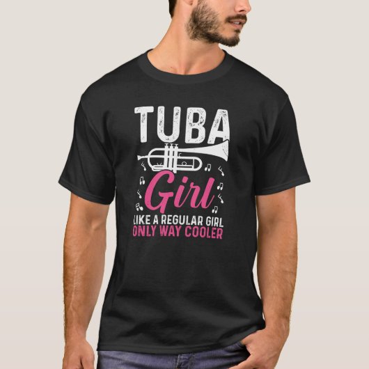Tuba Girl T-Shirt (Vorderseite)