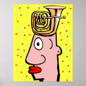 Tuba Head Poster (Vorne)